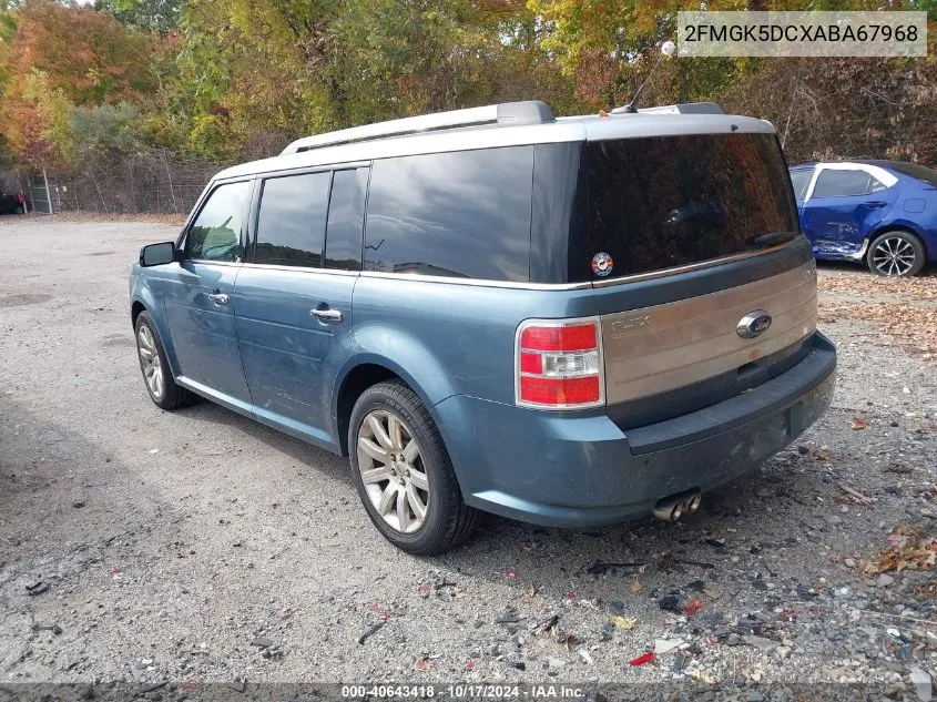 2010 Ford Flex Limited VIN: 2FMGK5DCXABA67968 Lot: 40643418