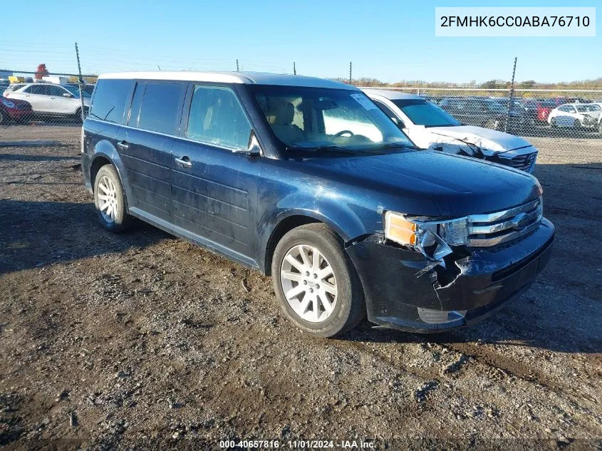 2010 Ford Flex Sel VIN: 2FMHK6CC0ABA76710 Lot: 40657816