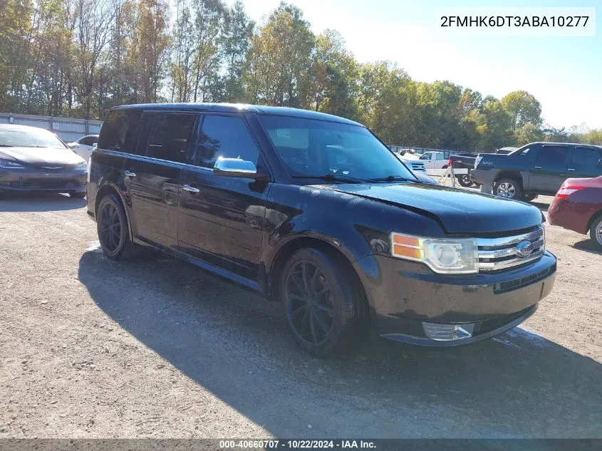 2010 Ford Flex Limited VIN: 2FMHK6DT3ABA10277 Lot: 40660707