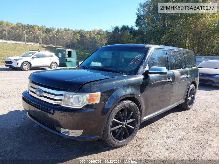 2010 Ford Flex Limited VIN: 2FMHK6DT3ABA10277 Lot: 40660707