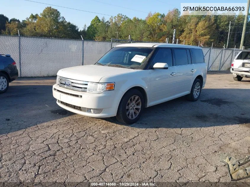 2010 Ford Flex Sel VIN: 2FMGK5CC0ABA66393 Lot: 40714568