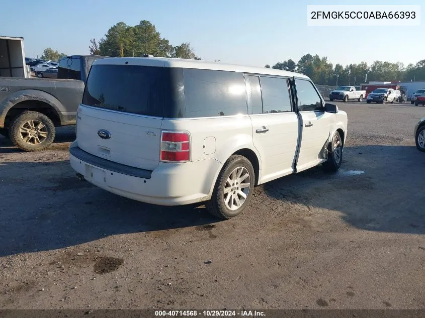 2010 Ford Flex Sel VIN: 2FMGK5CC0ABA66393 Lot: 40714568