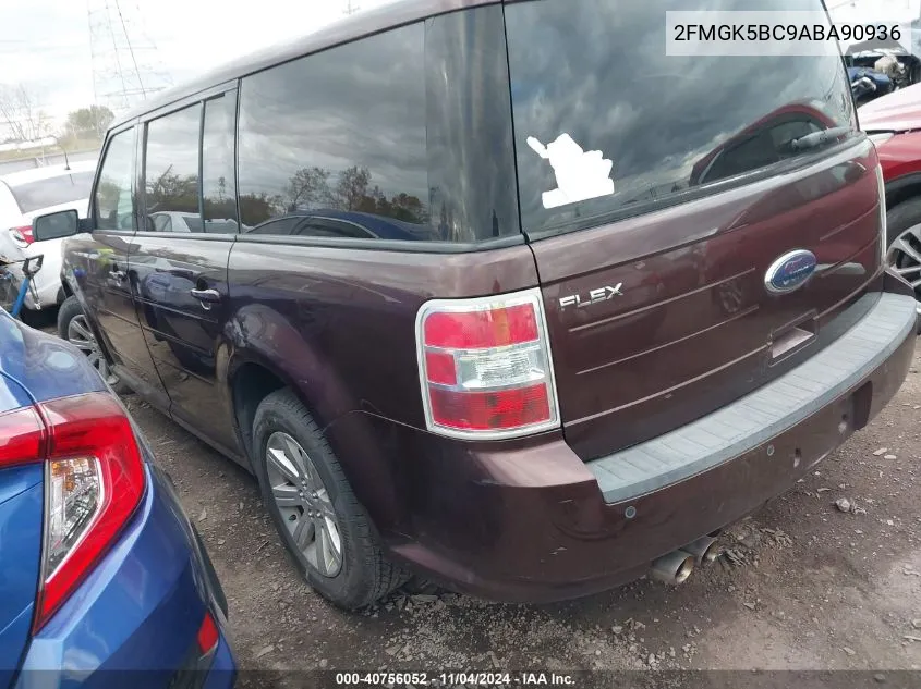 2010 Ford Flex Se VIN: 2FMGK5BC9ABA90936 Lot: 40756052