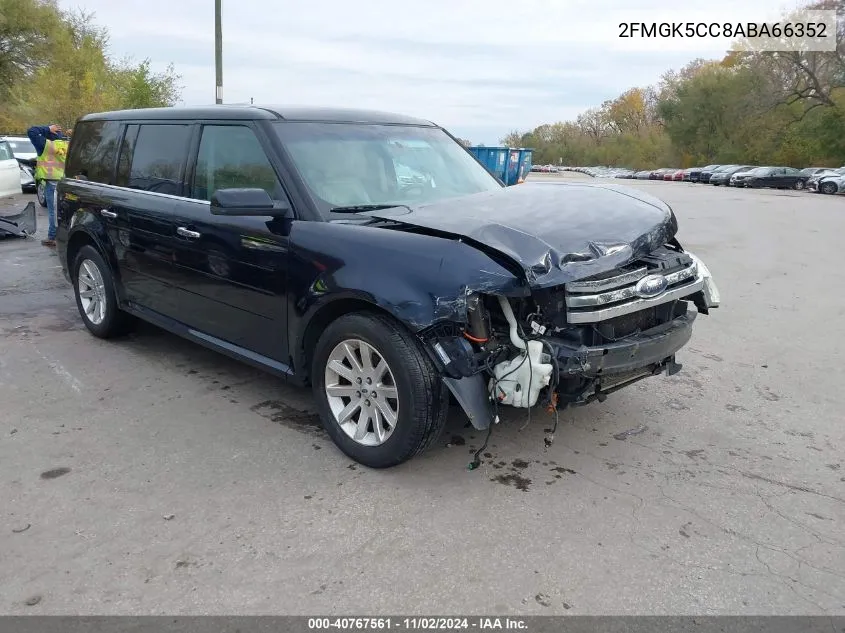 2010 Ford Flex Sel VIN: 2FMGK5CC8ABA66352 Lot: 40767561