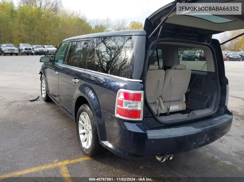 2010 Ford Flex Sel VIN: 2FMGK5CC8ABA66352 Lot: 40767561