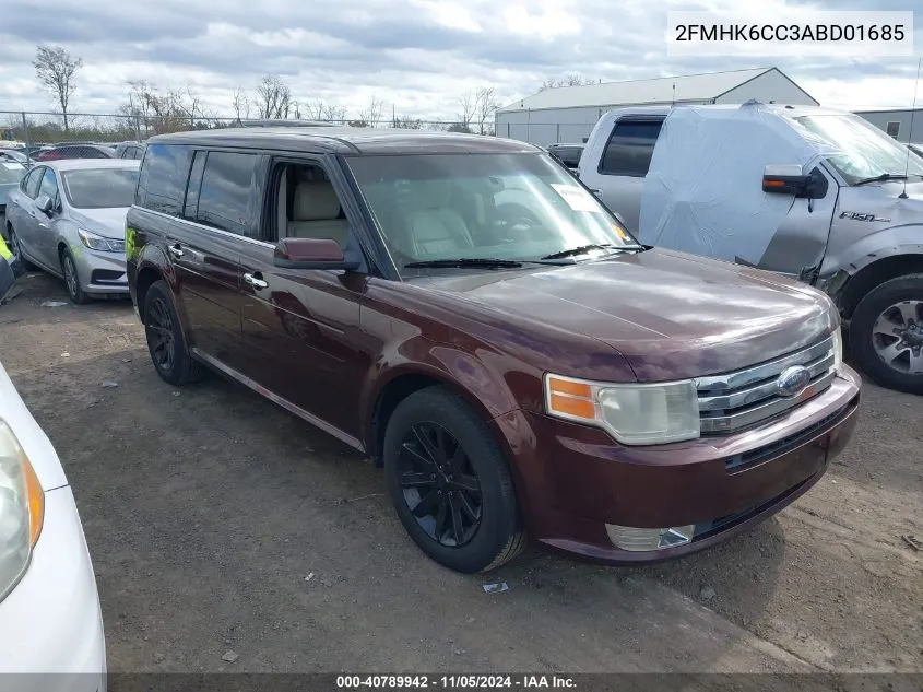 2010 Ford Flex Sel VIN: 2FMHK6CC3ABD01685 Lot: 40789942