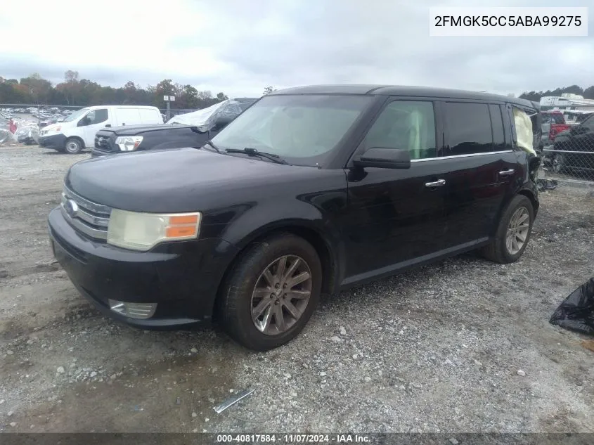 2010 Ford Flex Sel VIN: 2FMGK5CC5ABA99275 Lot: 40817584