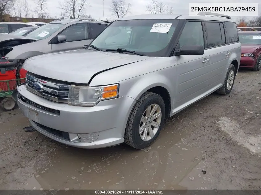 2010 Ford Flex Se VIN: 2FMGK5BC1ABA79459 Lot: 40821824