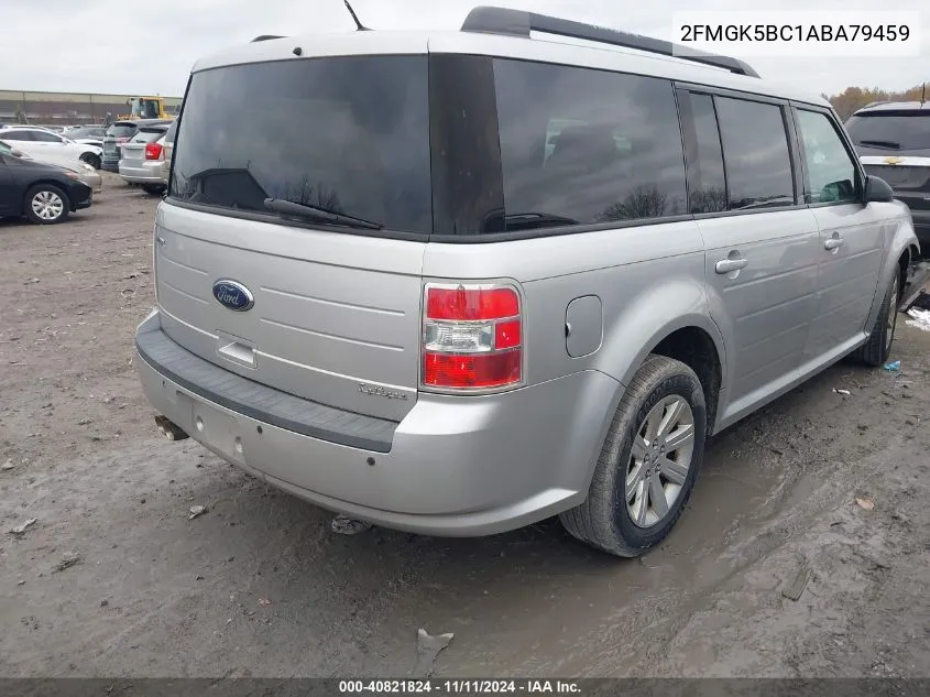 2010 Ford Flex Se VIN: 2FMGK5BC1ABA79459 Lot: 40821824