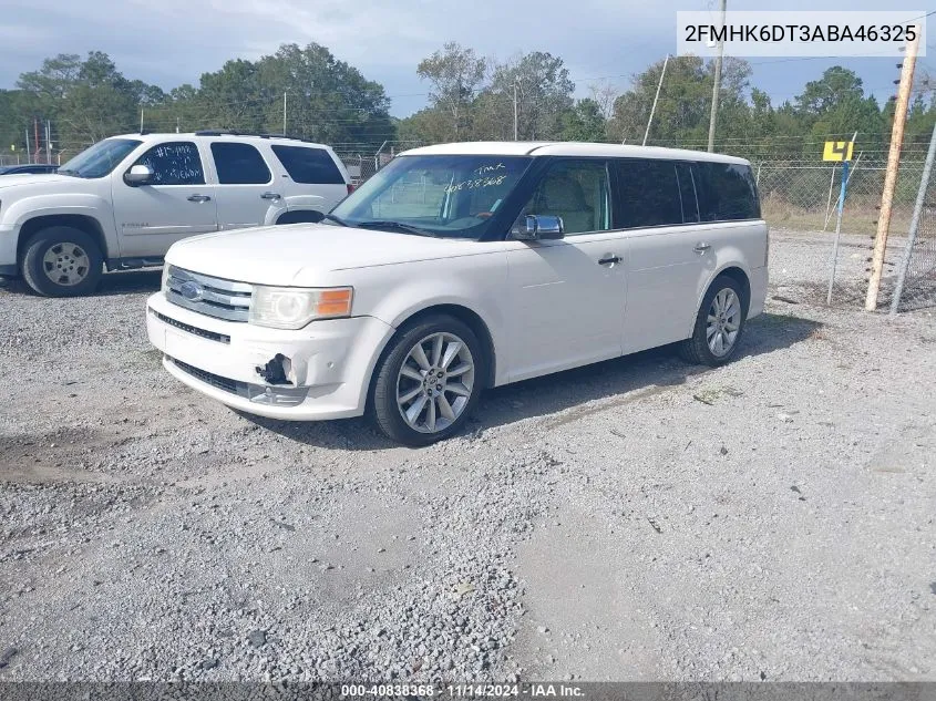 2FMHK6DT3ABA46325 2010 Ford Flex Limited