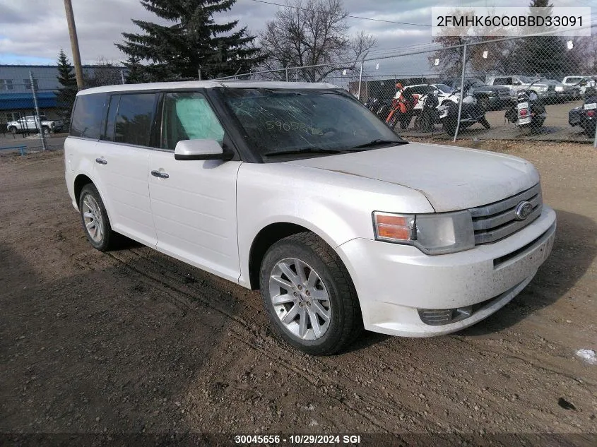 2011 Ford Flex Sel VIN: 2FMHK6CC0BBD33091 Lot: 30045656