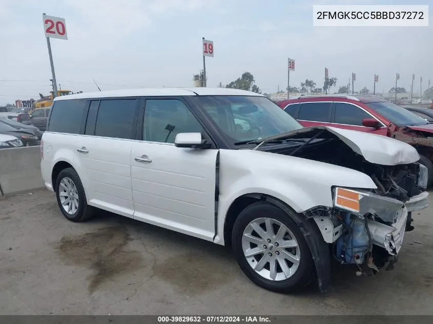 2FMGK5CC5BBD37272 2011 Ford Flex Sel