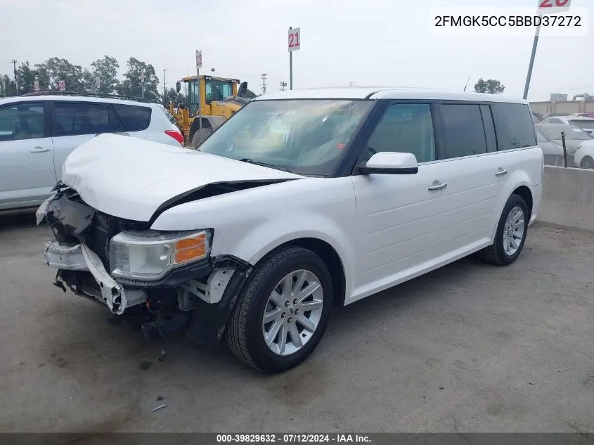 2FMGK5CC5BBD37272 2011 Ford Flex Sel