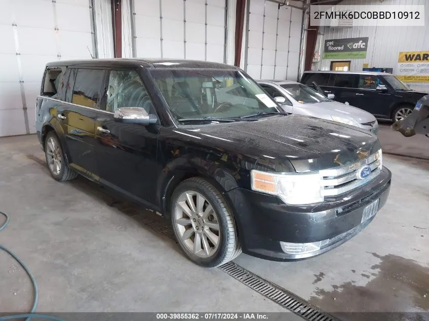 2011 Ford Flex Limited VIN: 2FMHK6DC0BBD10912 Lot: 39855362