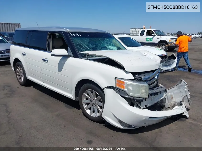 2011 Ford Flex Sel VIN: 2FMGK5CC8BBD10163 Lot: 40081668