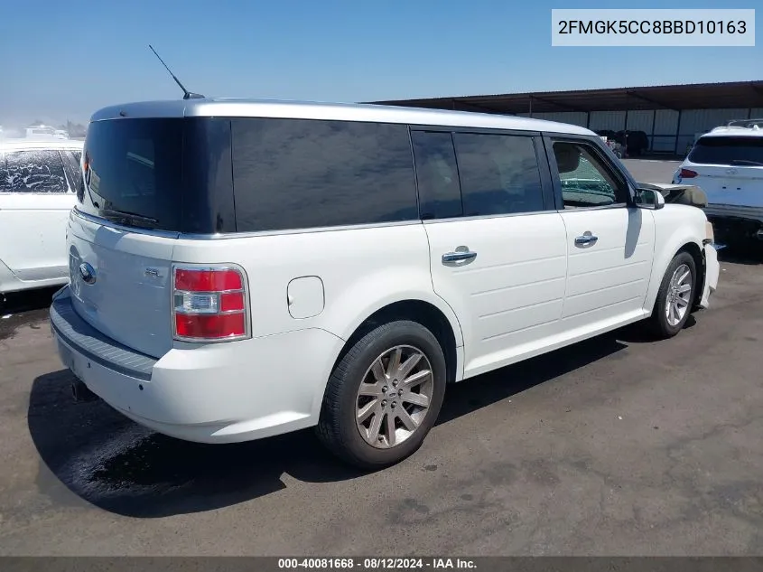 2FMGK5CC8BBD10163 2011 Ford Flex Sel