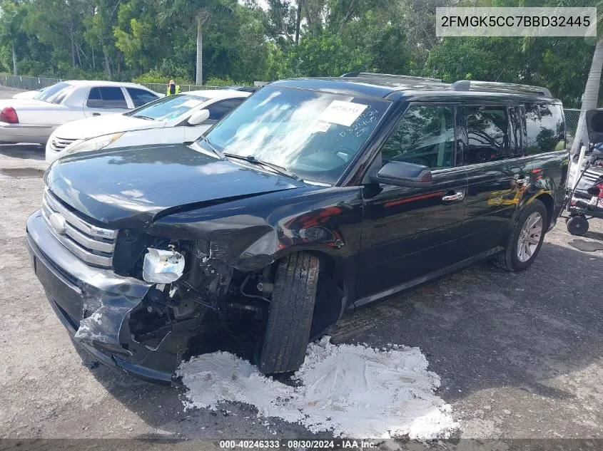 2011 Ford Flex Sel VIN: 2FMGK5CC7BBD32445 Lot: 40246333