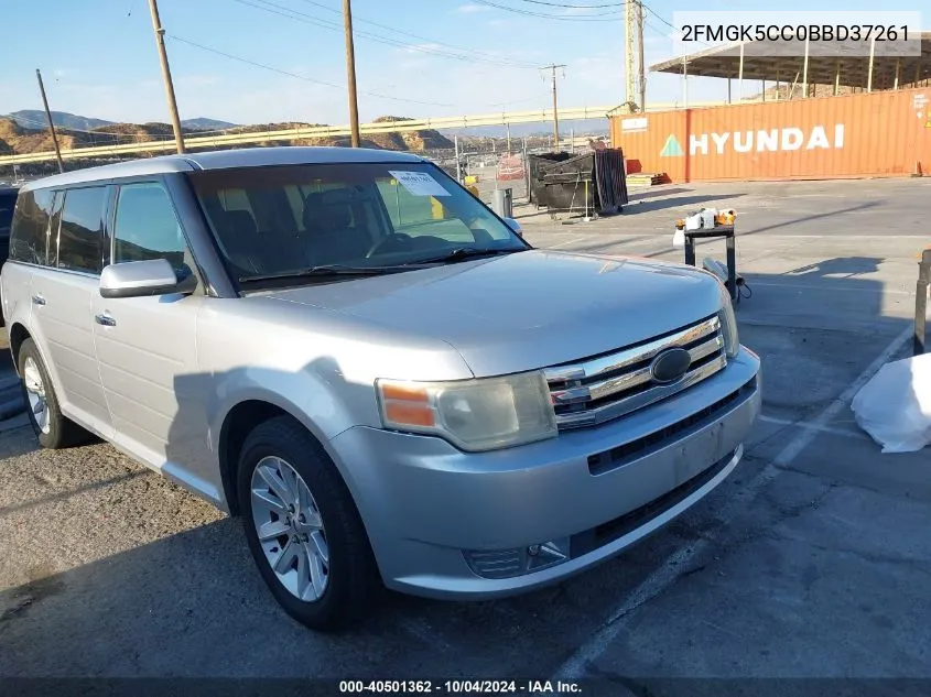 2011 Ford Flex Sel VIN: 2FMGK5CC0BBD37261 Lot: 40501362