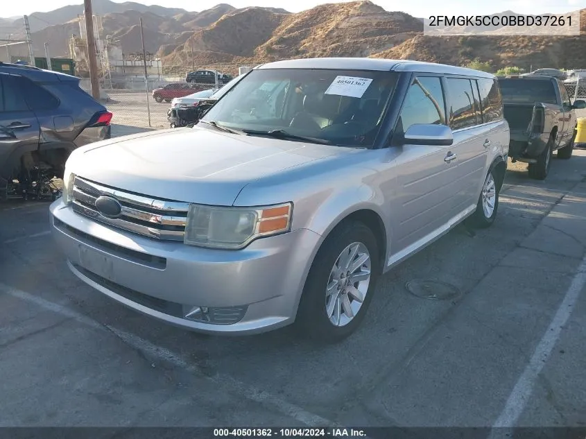 2011 Ford Flex Sel VIN: 2FMGK5CC0BBD37261 Lot: 40501362