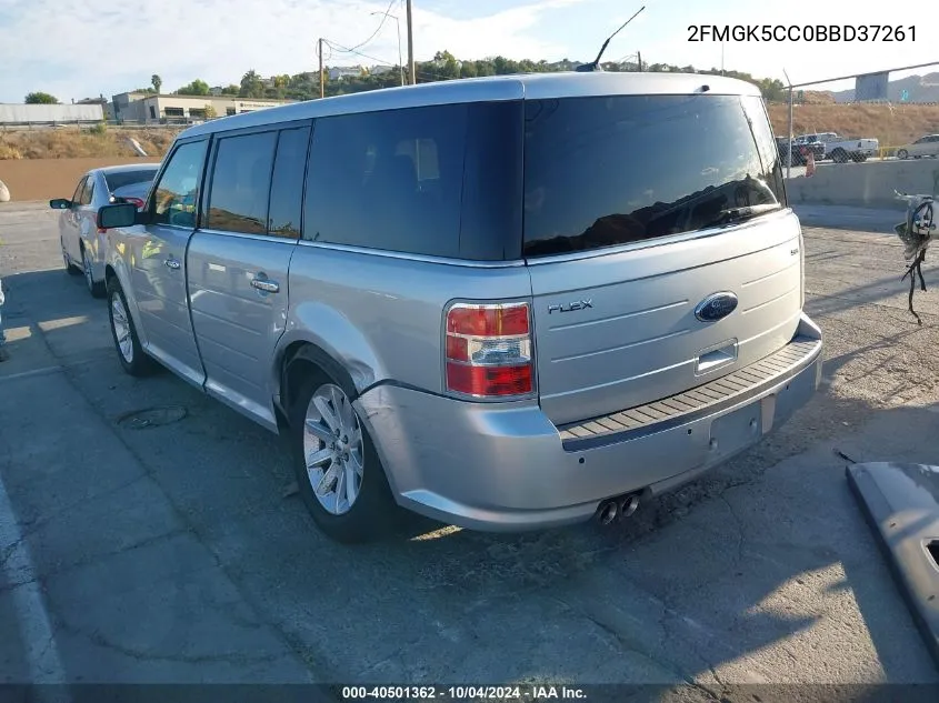 2011 Ford Flex Sel VIN: 2FMGK5CC0BBD37261 Lot: 40501362