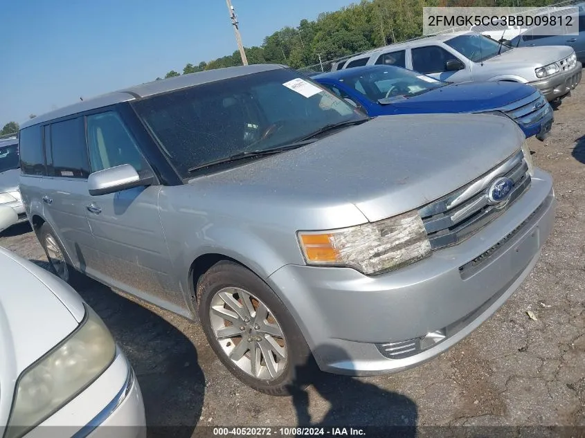 2011 Ford Flex Sel VIN: 2FMGK5CC3BBD09812 Lot: 40520272