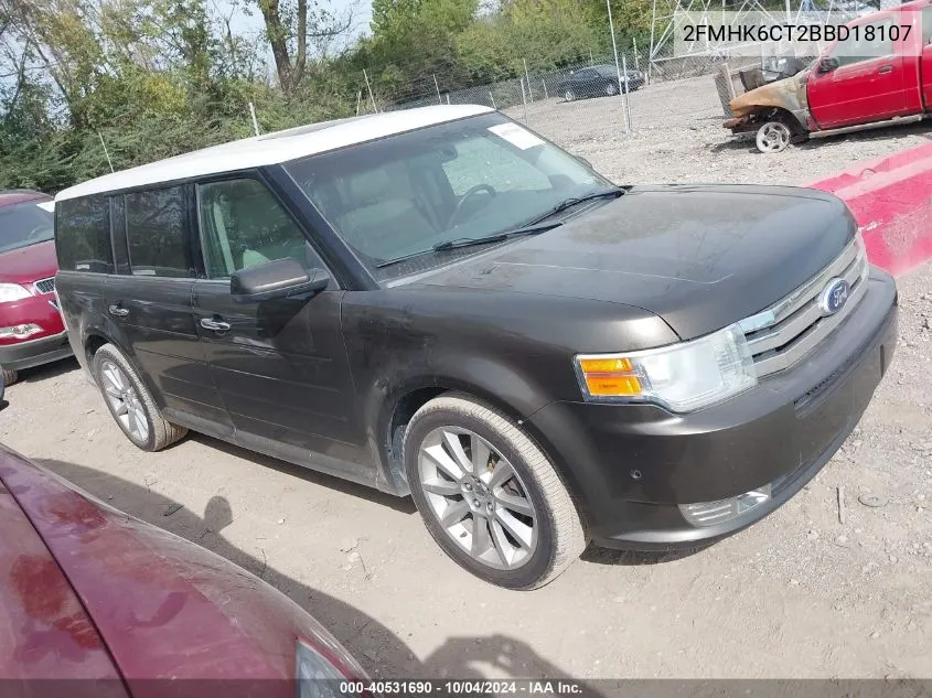 2011 Ford Flex Sel VIN: 2FMHK6CT2BBD18107 Lot: 40531690