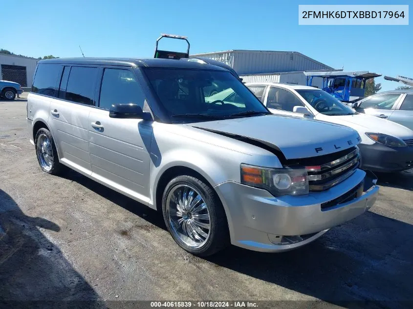 2011 Ford Flex Titanium VIN: 2FMHK6DTXBBD17964 Lot: 40615839