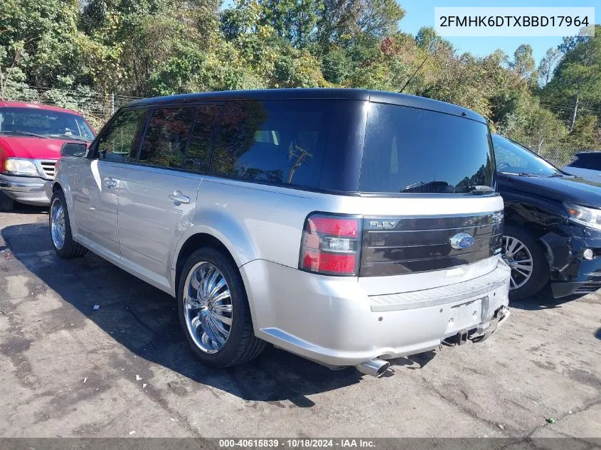 2011 Ford Flex Titanium VIN: 2FMHK6DTXBBD17964 Lot: 40615839