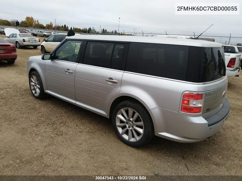 2012 Ford Flex Limited VIN: 2FMHK6DC7CBD00055 Lot: 30047543