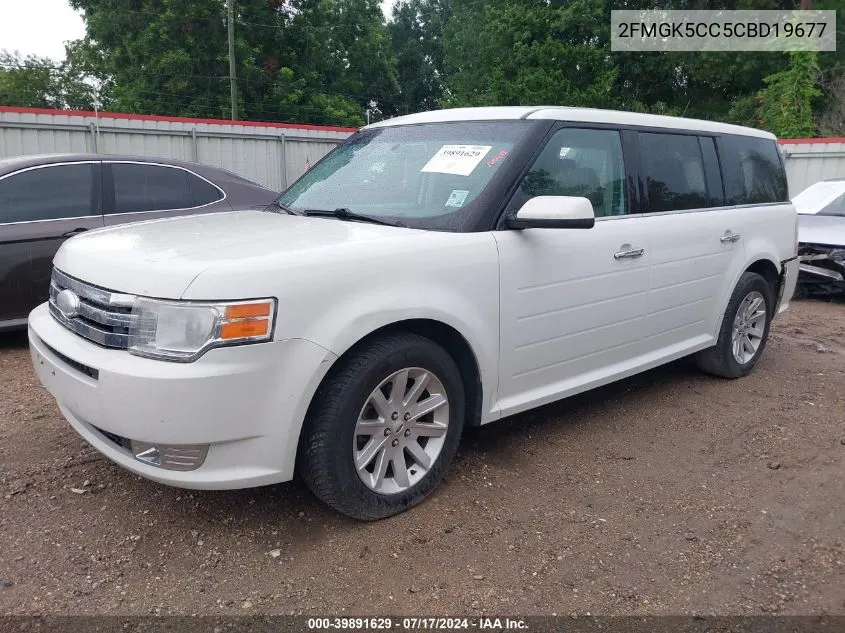 2012 Ford Flex Sel VIN: 2FMGK5CC5CBD19677 Lot: 39891629