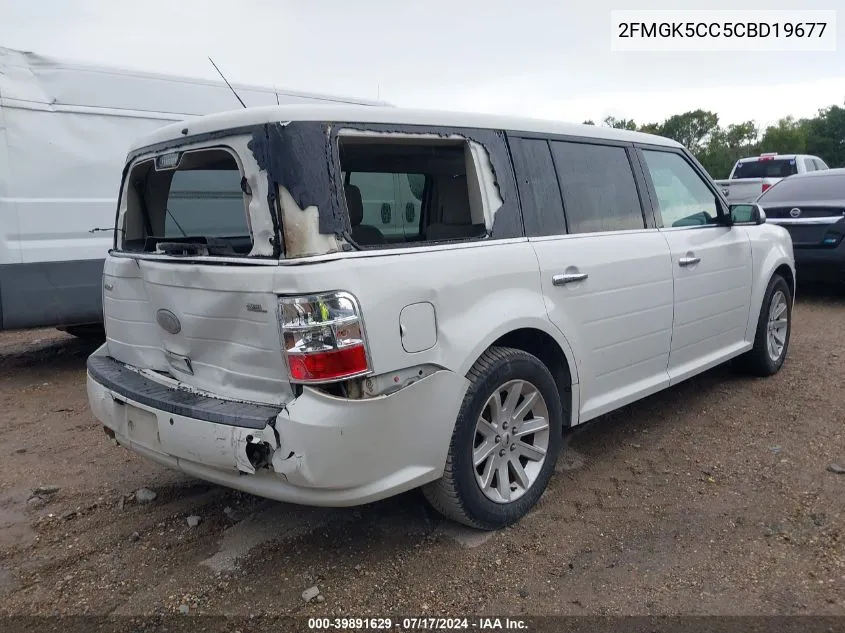 2FMGK5CC5CBD19677 2012 Ford Flex Sel