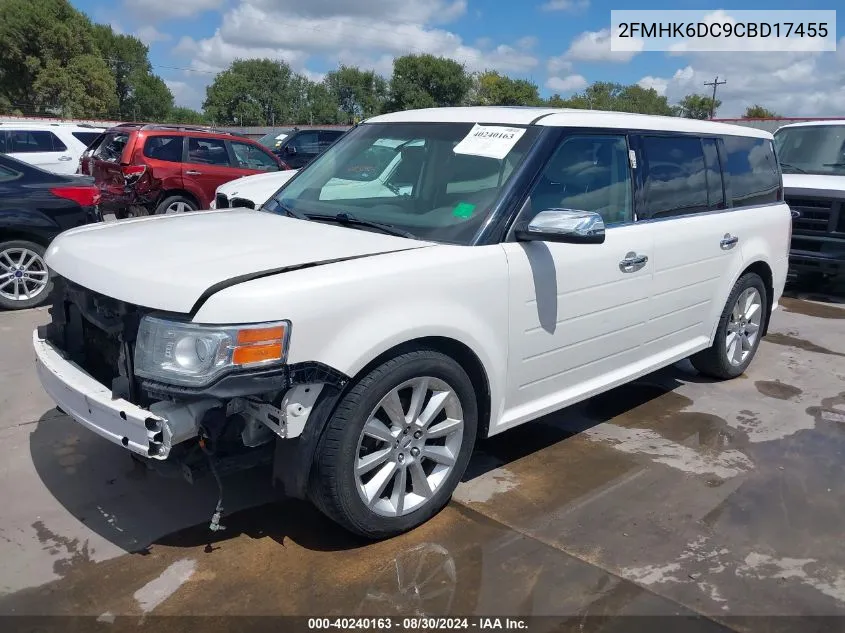 2FMHK6DC9CBD17455 2012 Ford Flex Limited