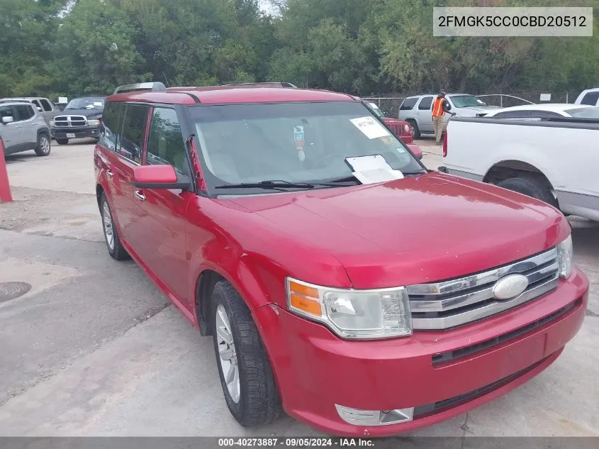 2FMGK5CC0CBD20512 2012 Ford Flex Sel