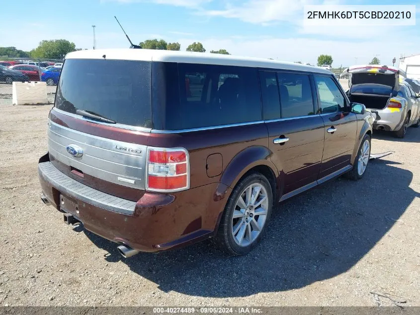 2FMHK6DT5CBD20210 2012 Ford Flex Limited