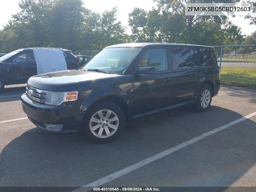 2FMGK5BC5CBD12603 2012 Ford Flex Se