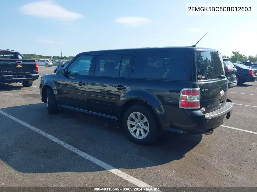 2FMGK5BC5CBD12603 2012 Ford Flex Se