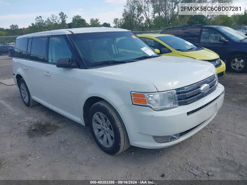 2FMGK5BC6CBD07281 2012 Ford Flex Se