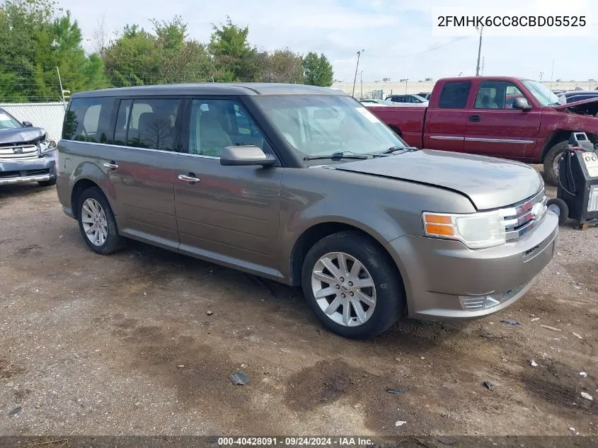 2012 Ford Flex Sel VIN: 2FMHK6CC8CBD05525 Lot: 40428091