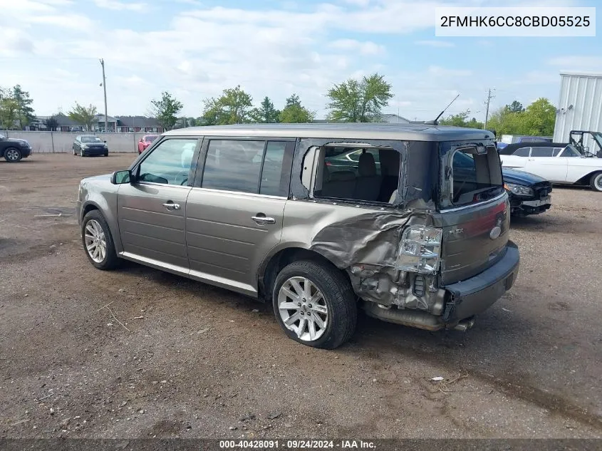 2012 Ford Flex Sel VIN: 2FMHK6CC8CBD05525 Lot: 40428091