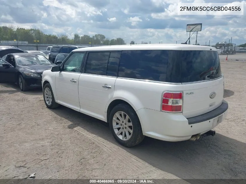 2012 Ford Flex Sel VIN: 2FMGK5CC6CBD04556 Lot: 40466965