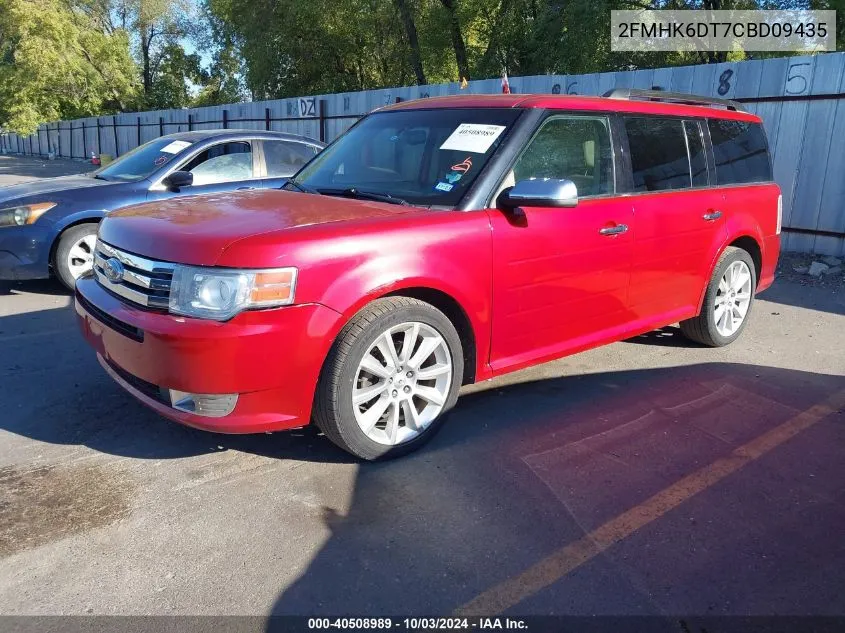 2012 Ford Flex Limited VIN: 2FMHK6DT7CBD09435 Lot: 40508989