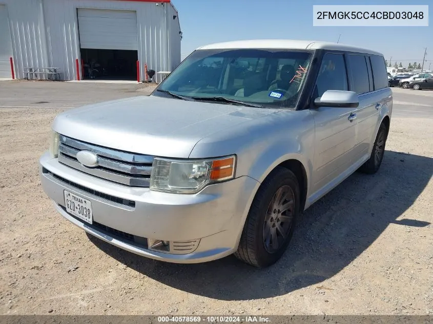 2FMGK5CC4CBD03048 2012 Ford Flex Sel