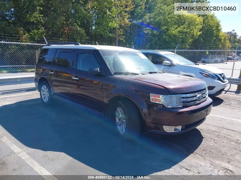 2012 Ford Flex Se VIN: 2FMGK5BCXCBD10460 Lot: 40580122