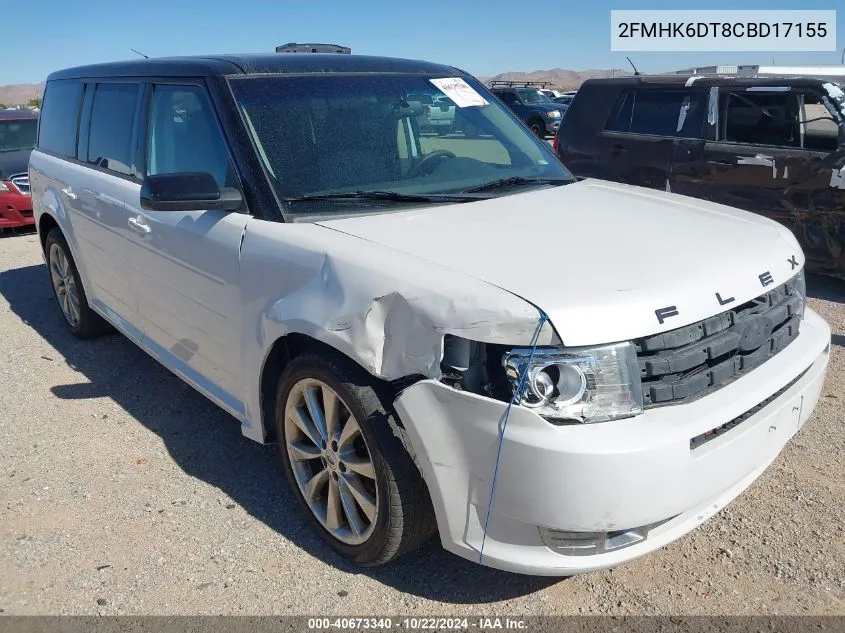 2012 Ford Flex Titanium VIN: 2FMHK6DT8CBD17155 Lot: 40673340