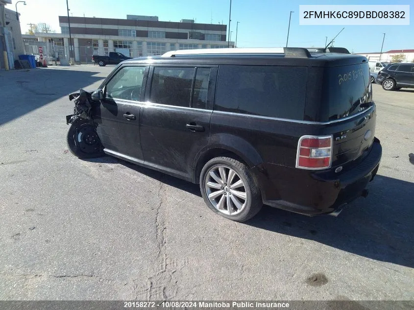 2013 Ford Flex Sel VIN: 2FMHK6C89DBD08382 Lot: 20158272