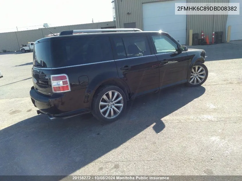 2013 Ford Flex Sel VIN: 2FMHK6C89DBD08382 Lot: 20158272