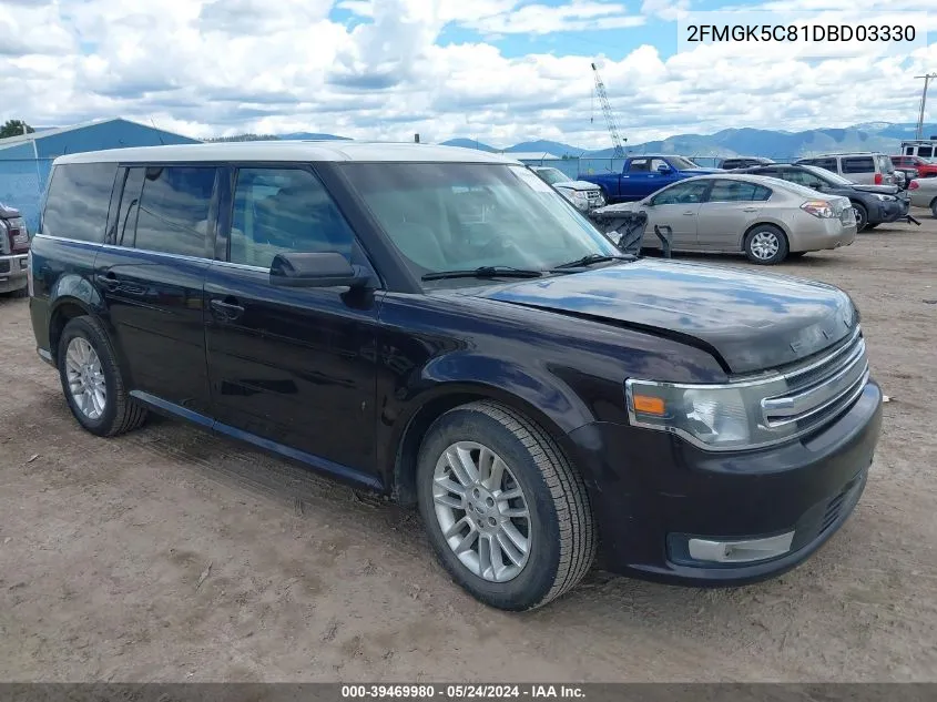 2013 Ford Flex Sel VIN: 2FMGK5C81DBD03330 Lot: 39469980