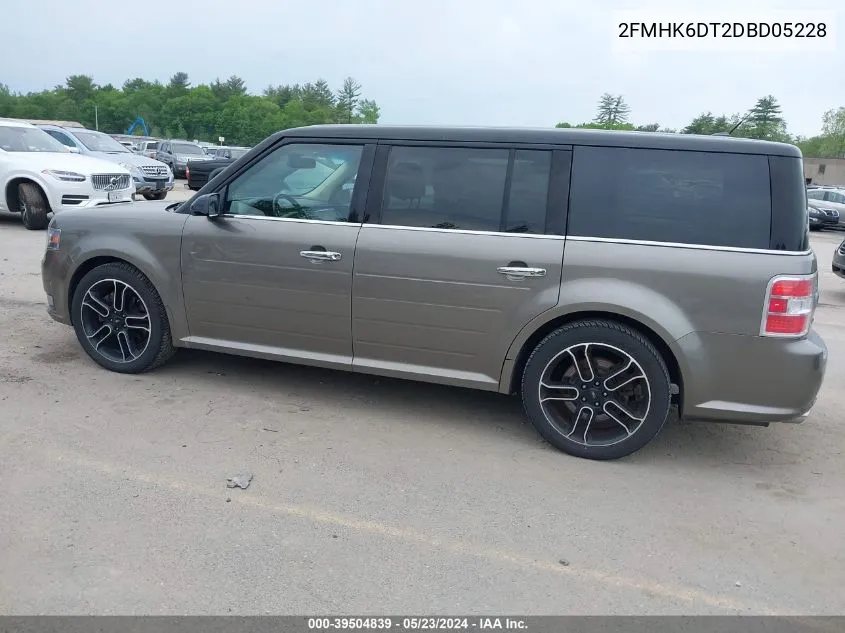 2013 Ford Flex Limited VIN: 2FMHK6DT2DBD05228 Lot: 39504839