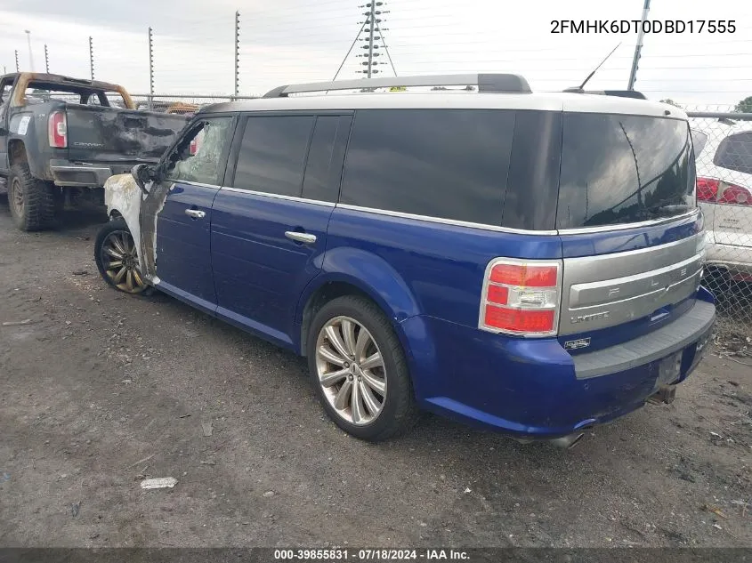 2FMHK6DT0DBD17555 2013 Ford Flex Limited