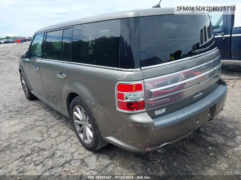 2013 Ford Flex Limited VIN: 2FMGK5D82DBD25710 Lot: 39893327